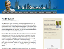 Tablet Screenshot of johnredwoodsdiary.com